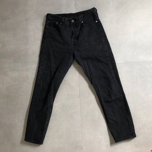 Black denim